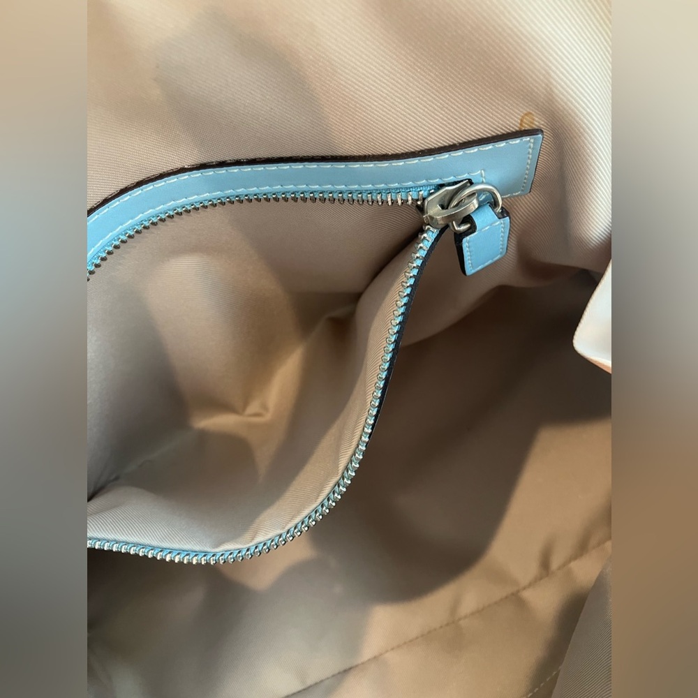 Alberta di Canio leather bag light blue - Picture 15 of 15